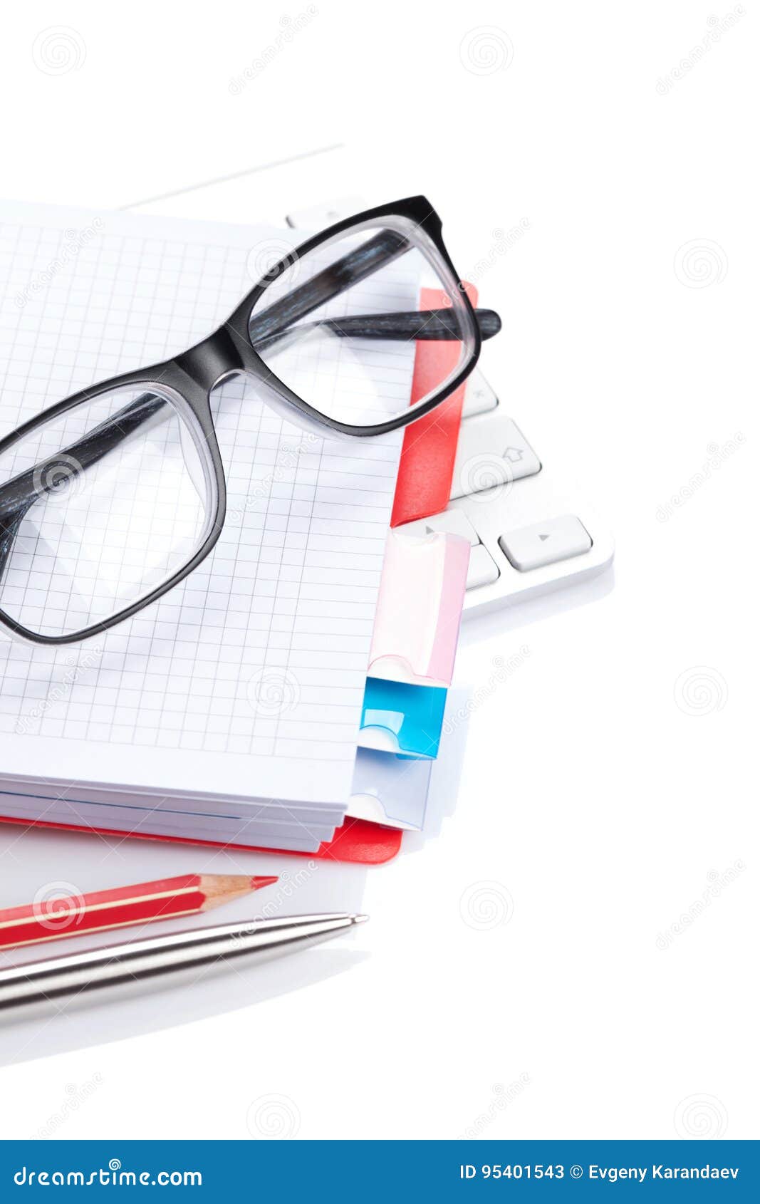 Computer and Office Supplies Stock Image Image of blank, design 95401543