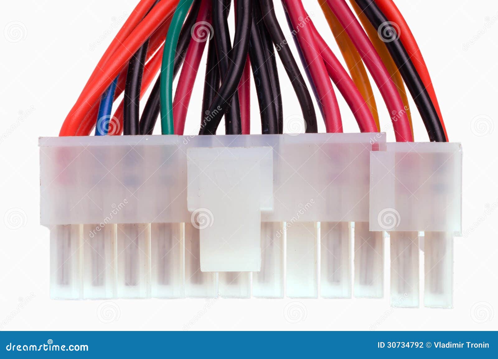 Computer Power Supply Socket Stock Photo Image of electric, component