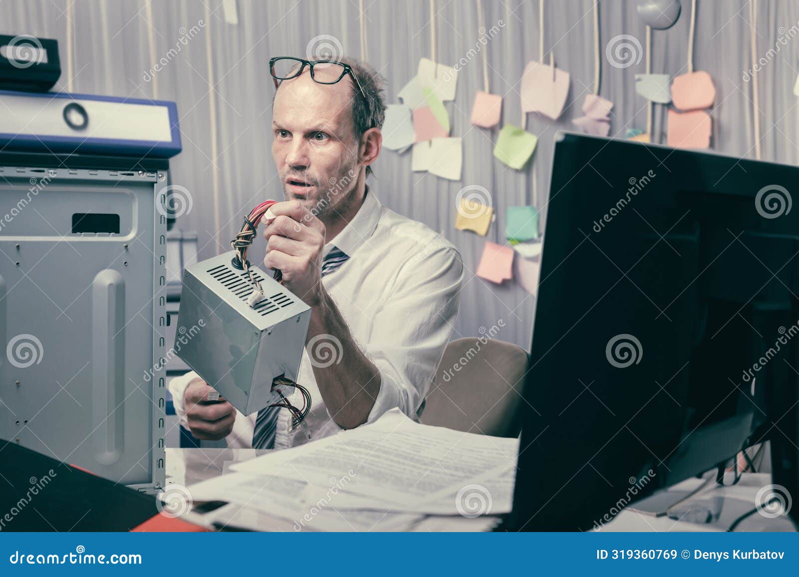 computer repair concept
