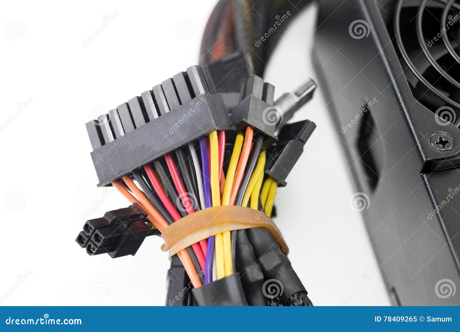 Computer s power supplies stock image. Image of office 78409265