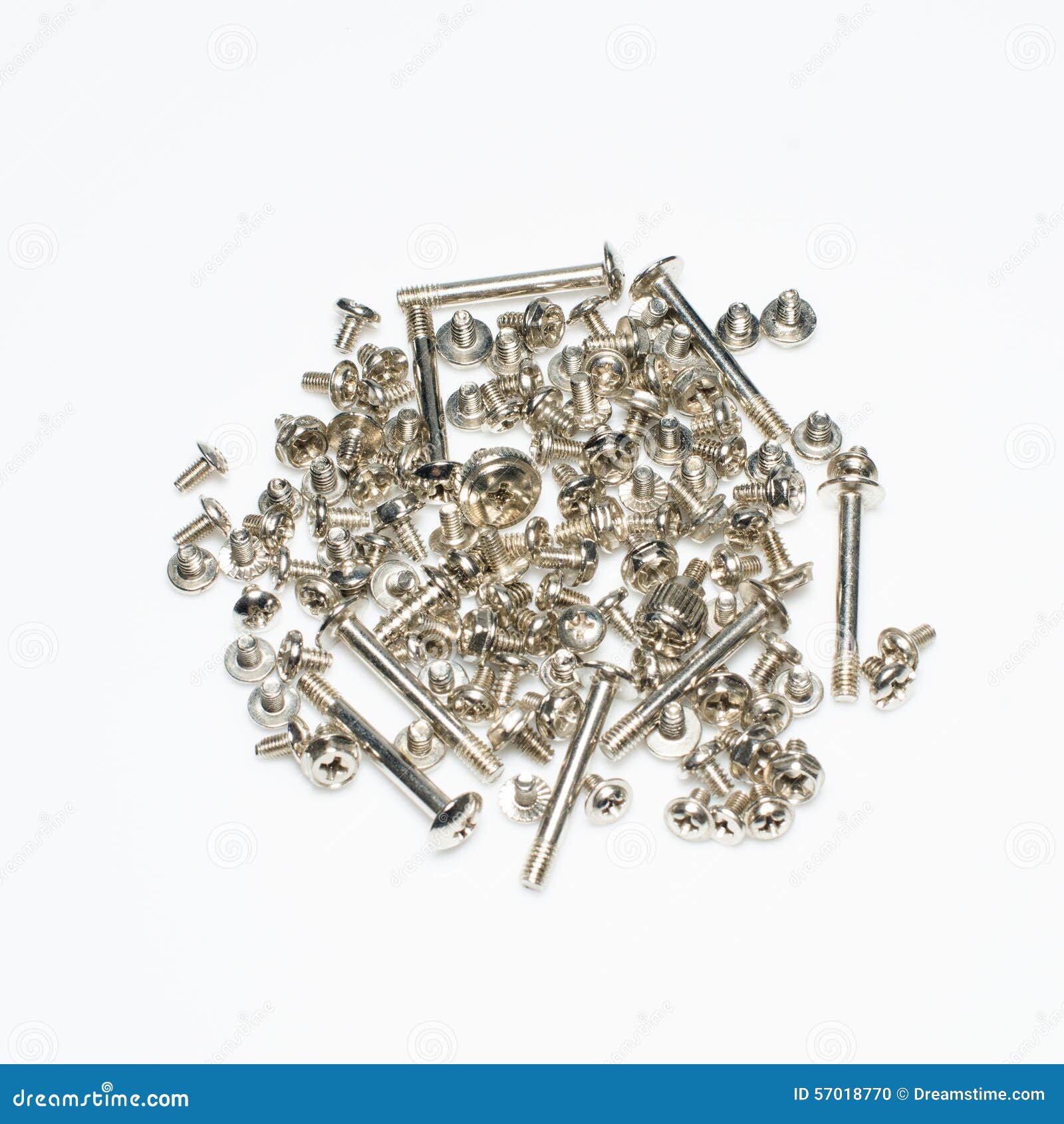 Computer screws bolts stock photo. Image of black, bolt 57018770