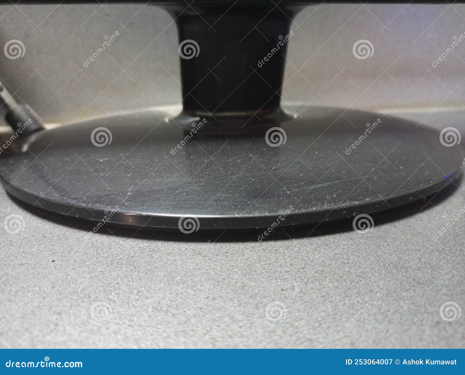 A Computer Stand without Any Logo Black Stock Image Image of stand
