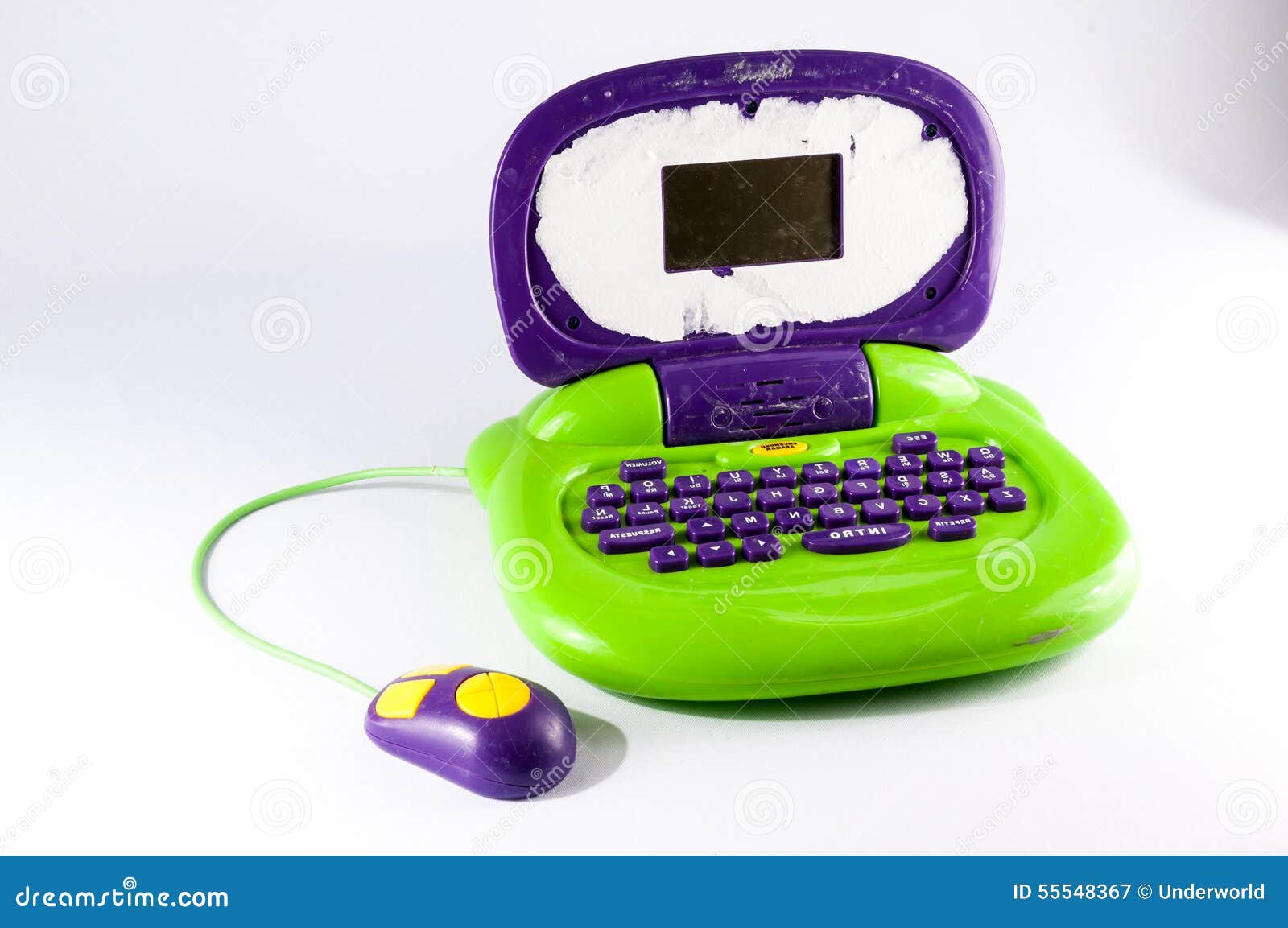 Computer Toy stock image. Image of white, calculator 55548367