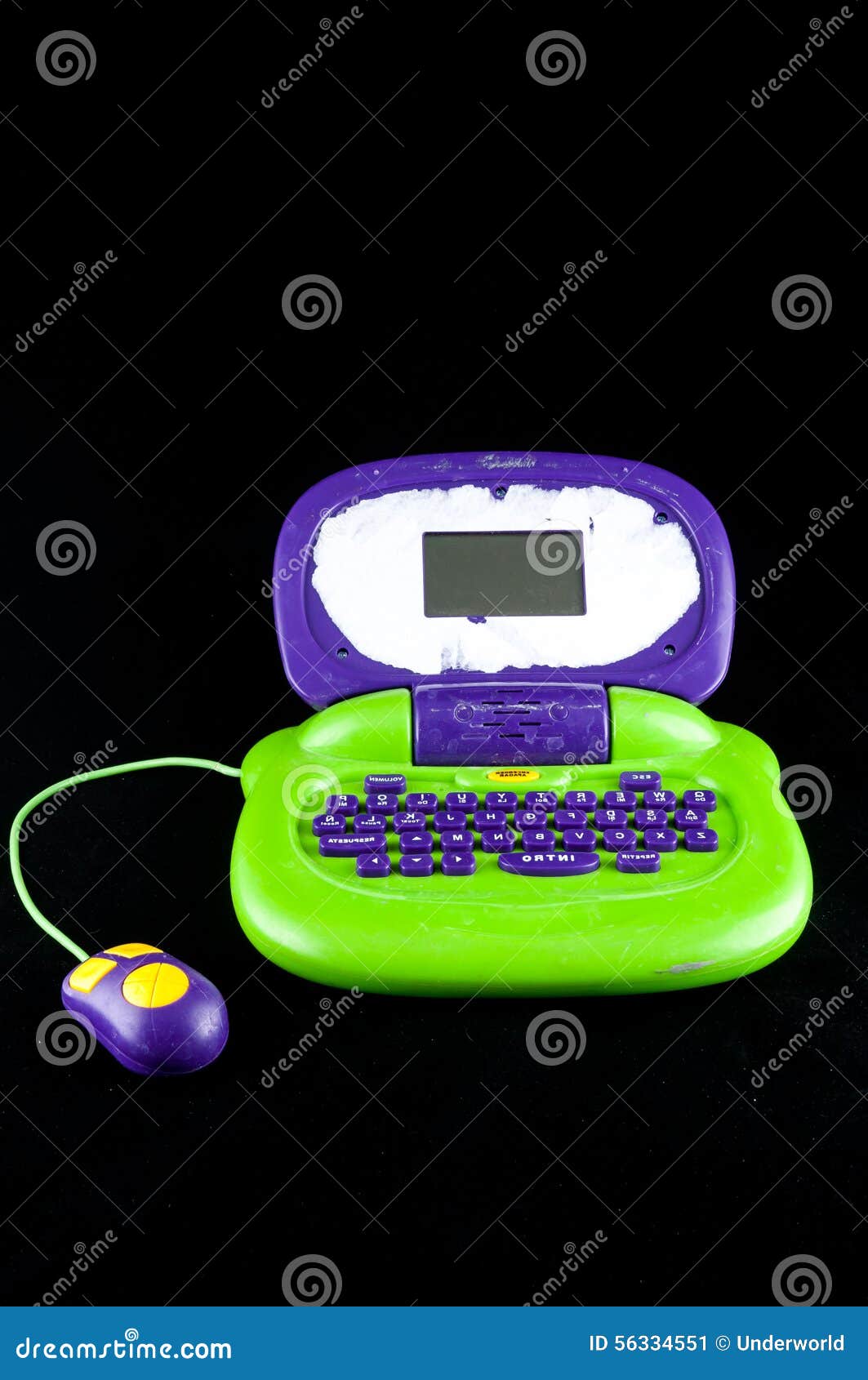 Computer Toy stock image. Image of mouse, notebook, keyboard 56334551