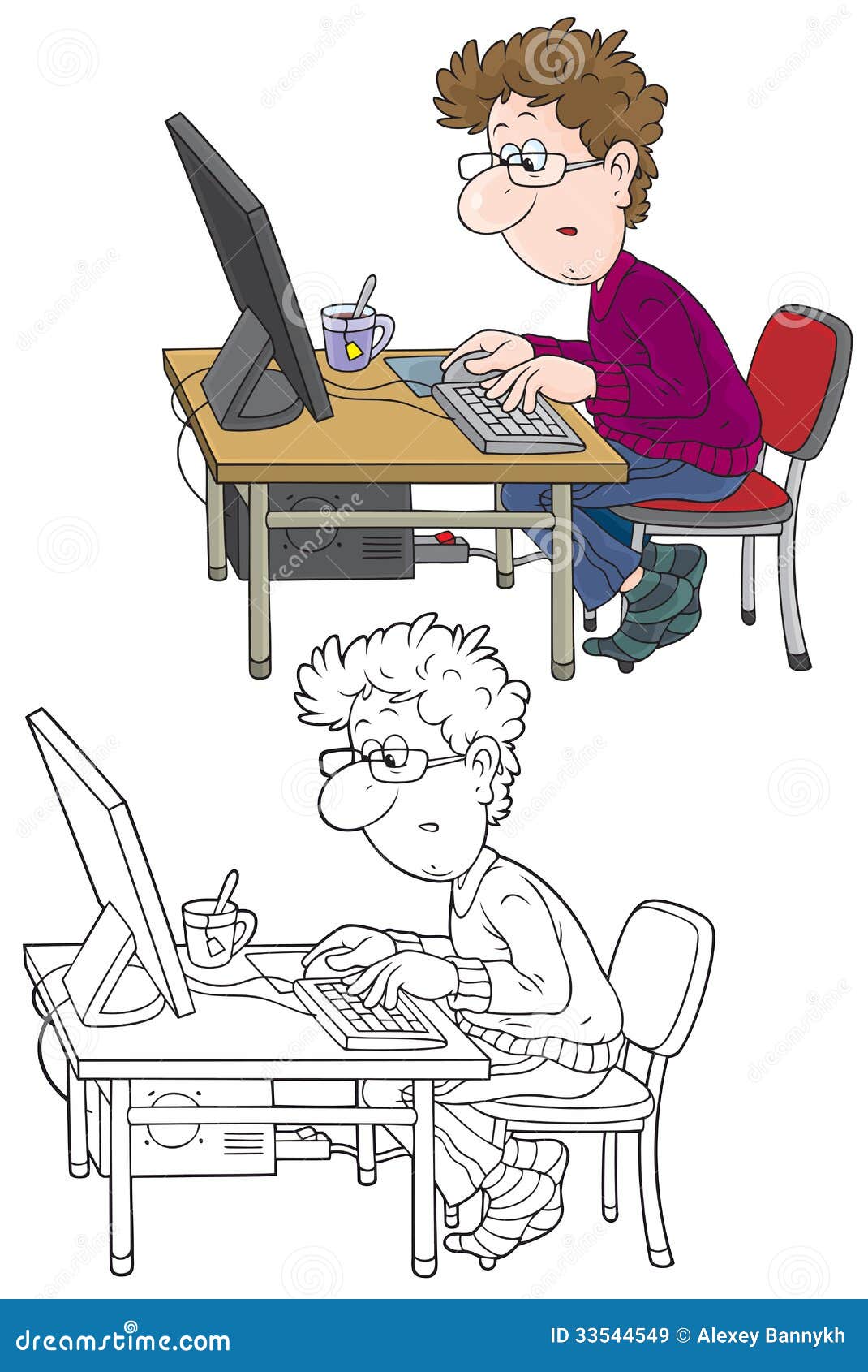 laptop user clipart - photo #47