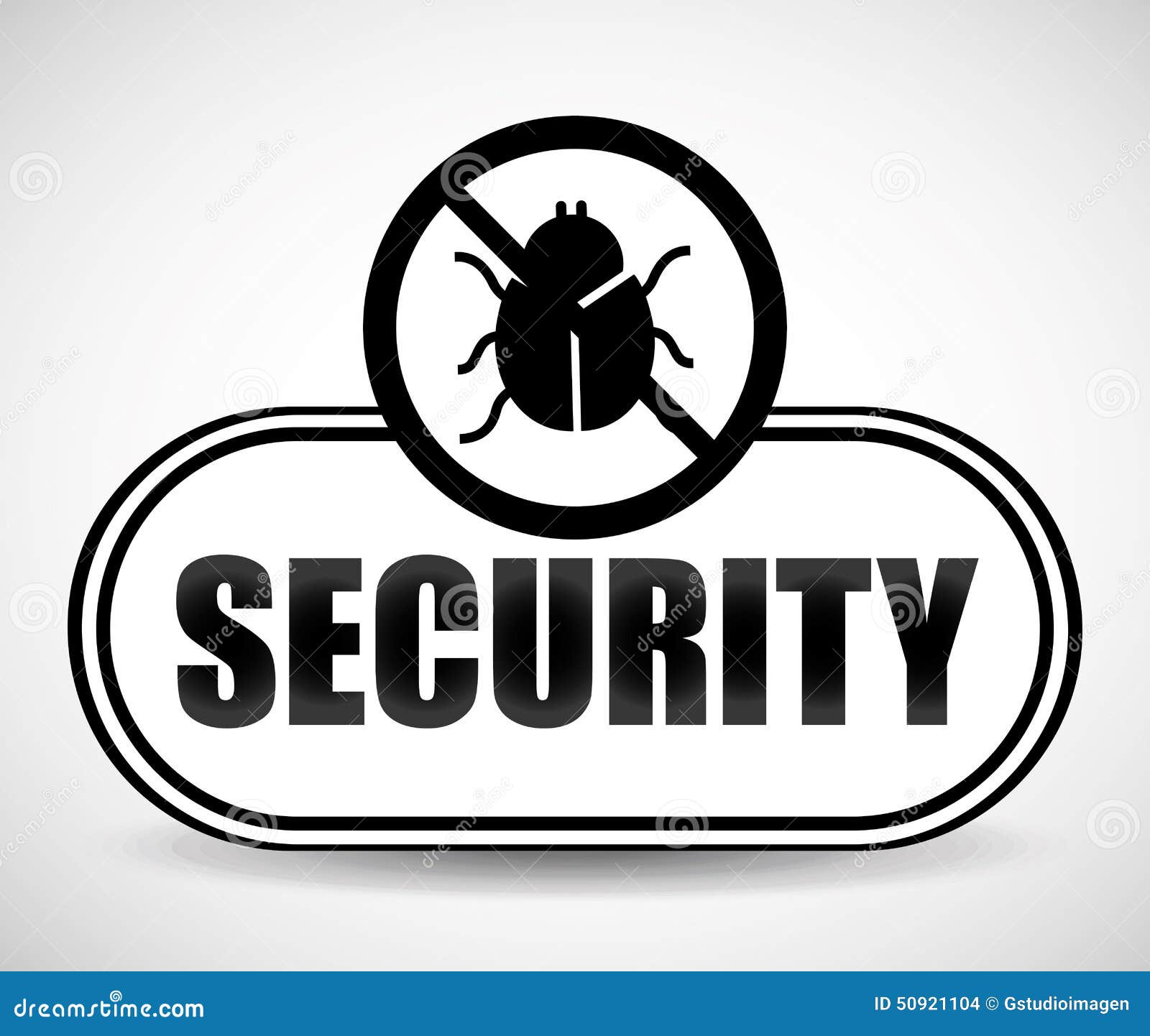 Computer virus stock vector. Illustration of infected - 50921104