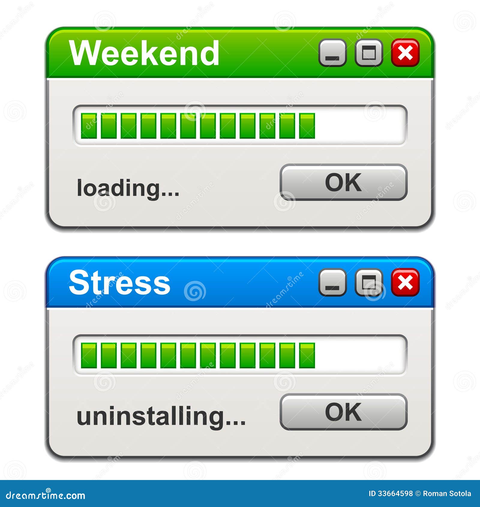 Computer Windows Weekend Loading Stress Uninstalling Stock Computer Windows Weekend Loading Stress Uninstalling Stock