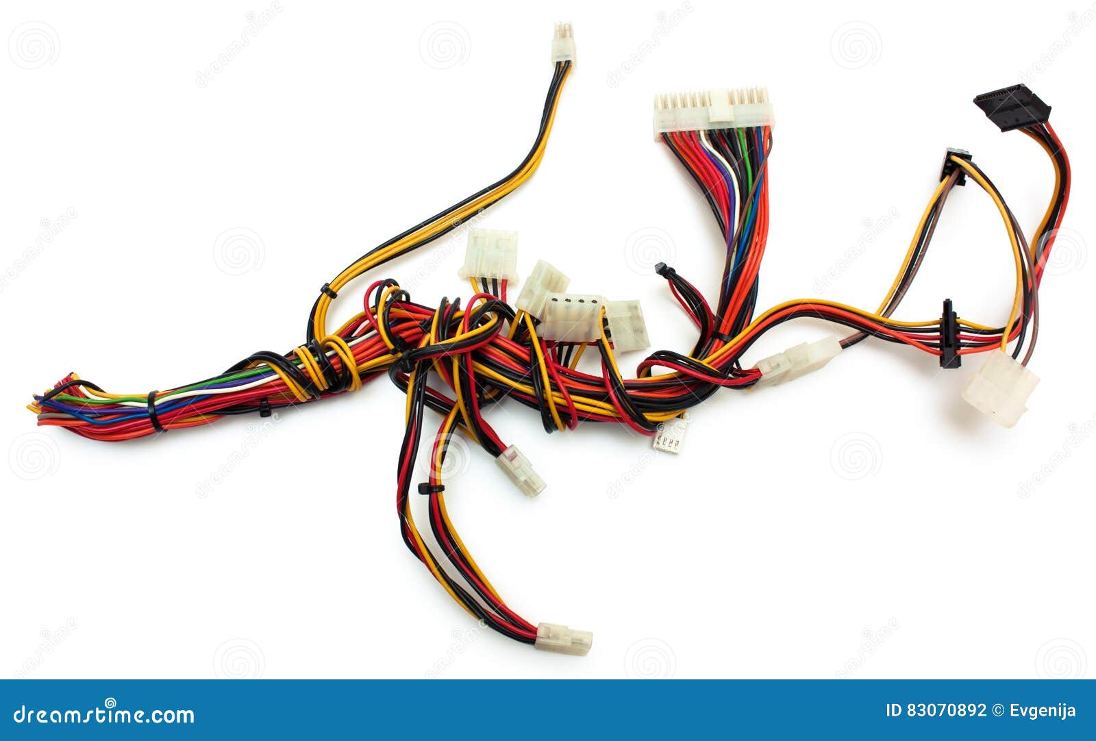 computer wireharness with connector