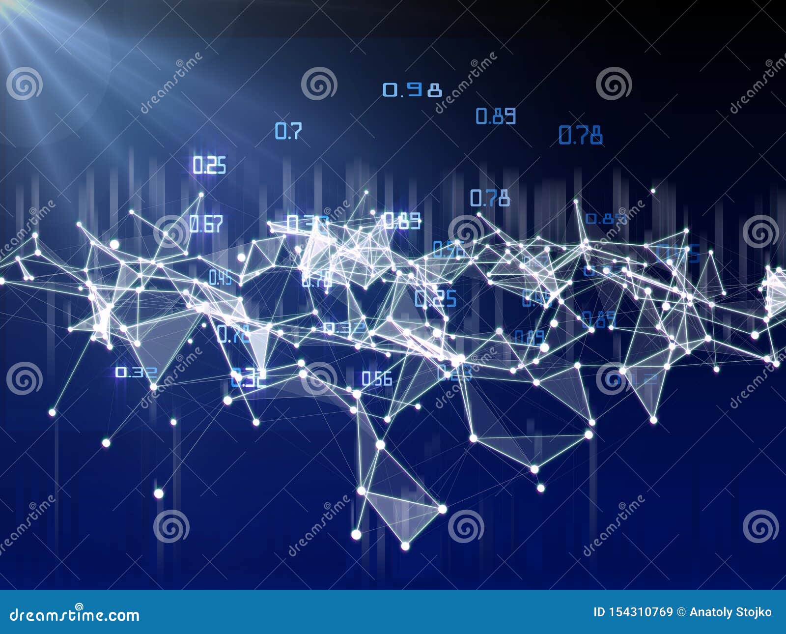 Computing Algorithm Artificial Cryptography Infographic. Big Data ...