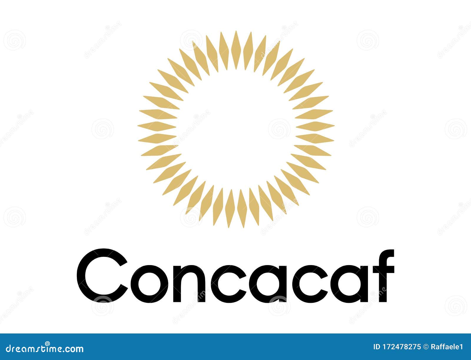 Concacaf Logo editorial image. Illustration of canada - 172478275