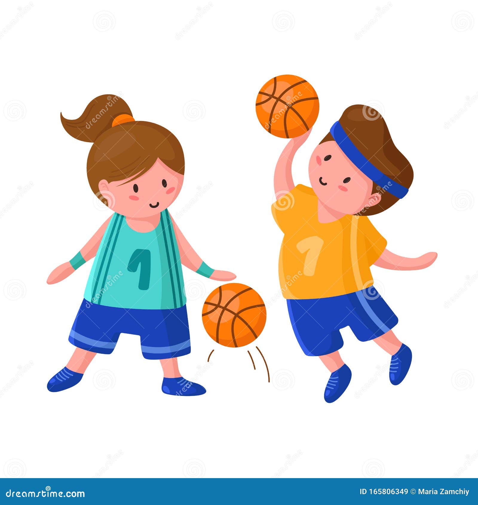 Clip Art Of Basketball - Bola De Basquete Desenho - Free