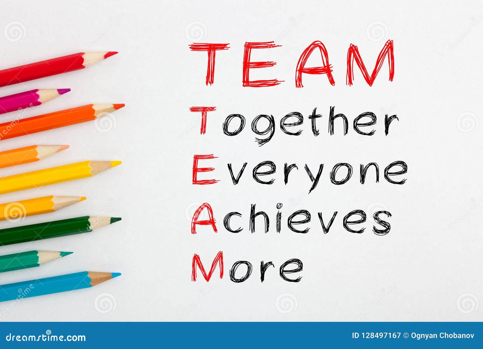 Conceito Do Acrônimo Da Equipe Imagem de Stock Imagem de problema