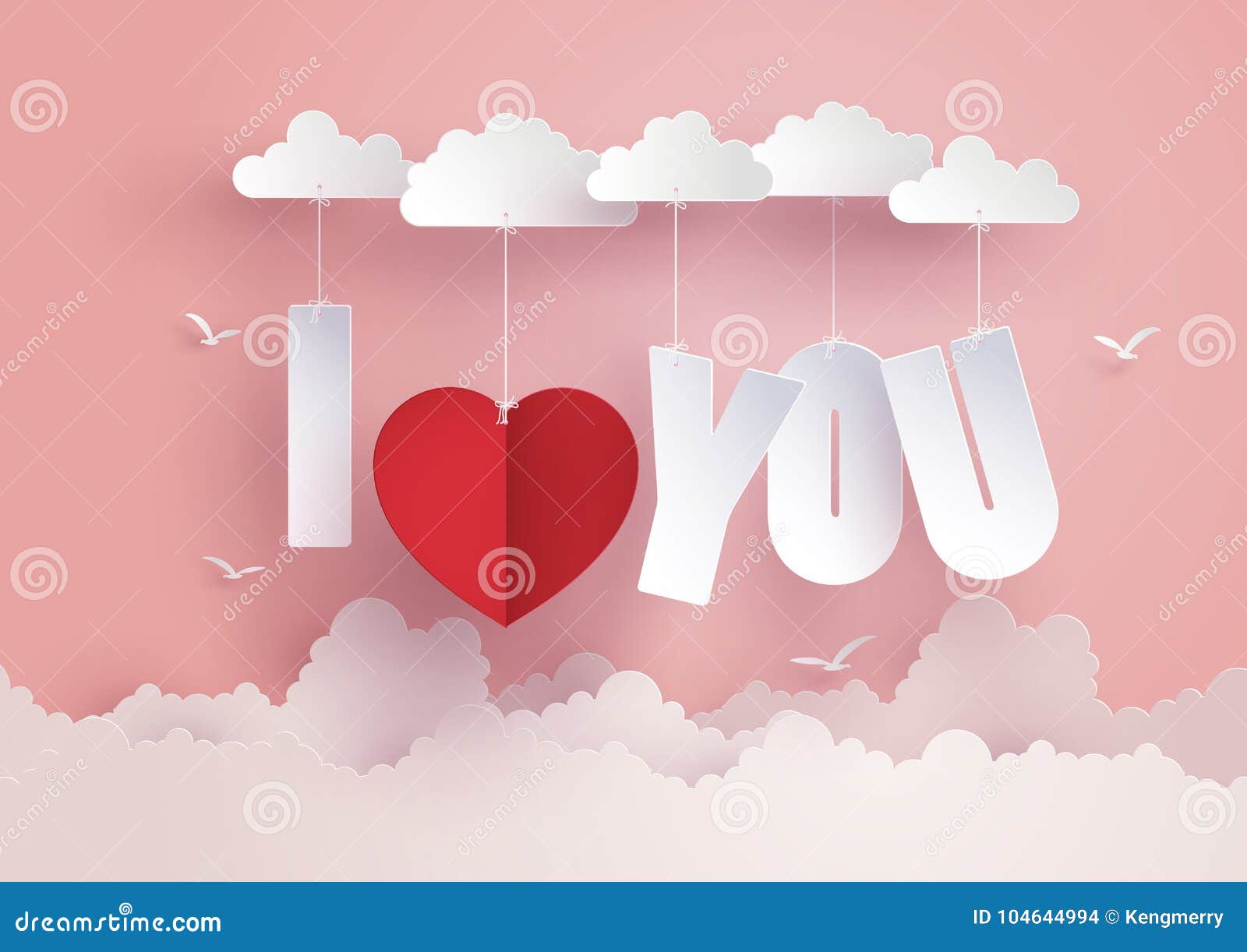 Conceito Do Amor E Dia De São Valentim, Cair Da Mensagem No Céu Ilustração  do Vetor - Ilustração de decorativo, valentina: 104644994