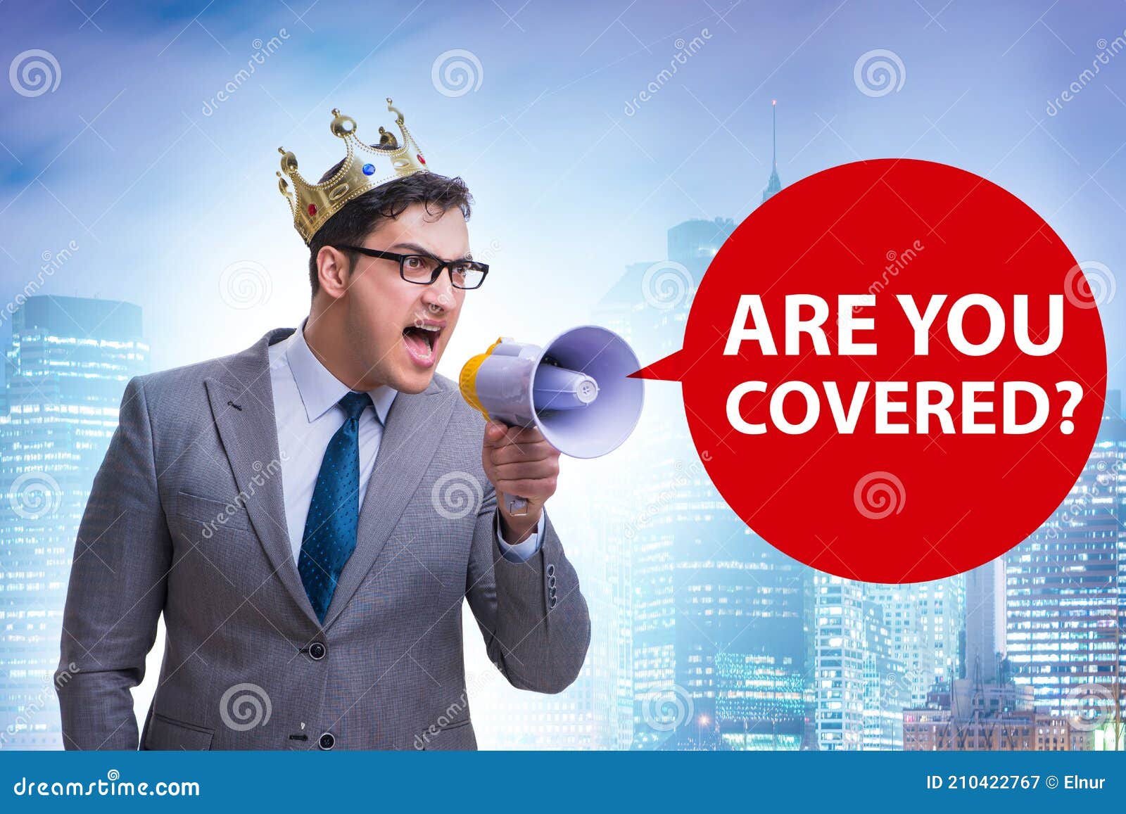 Concept of Being Covered by Insurance Stock Image Image of real