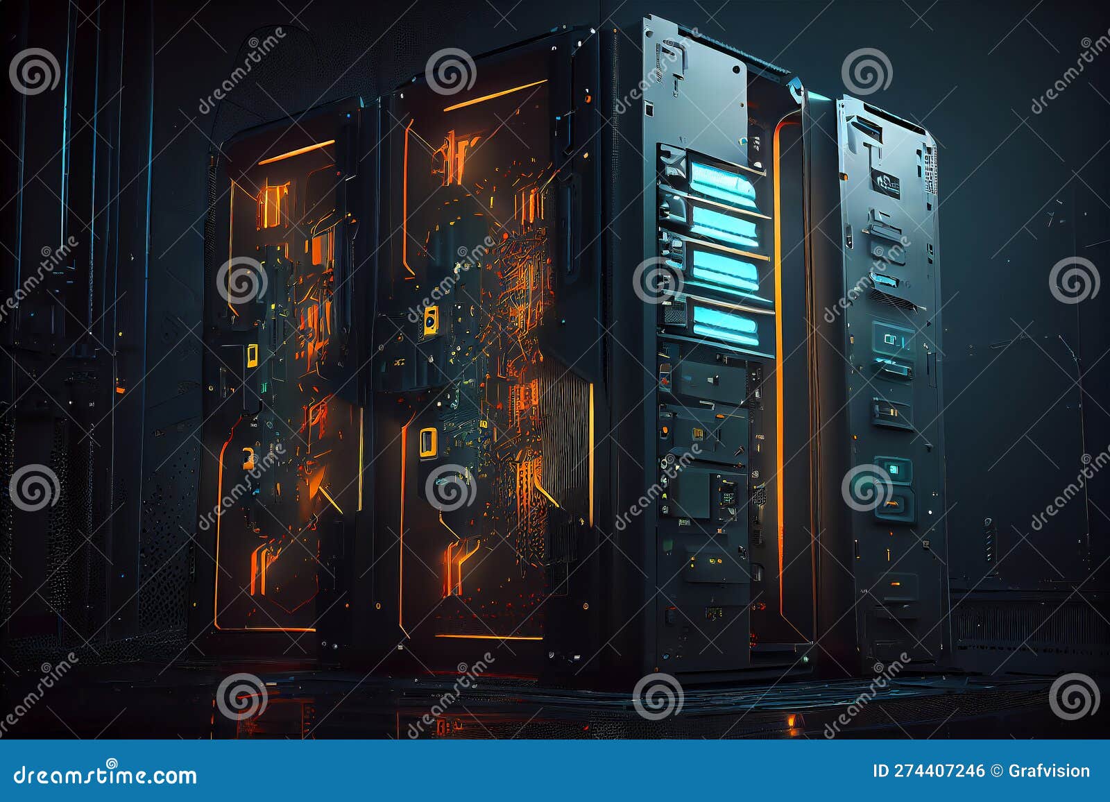 concept of big data information technology, generative ai
