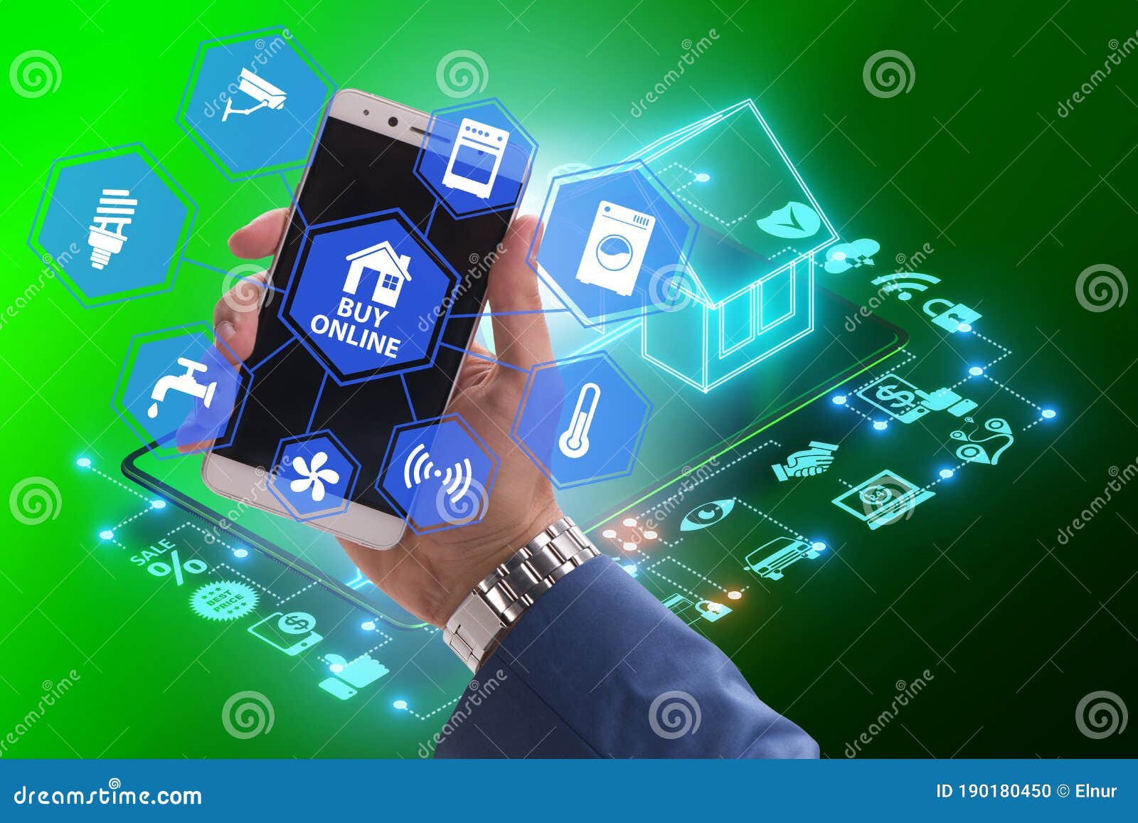 Concept of Buying Real Estate Over Stock Photo Image of