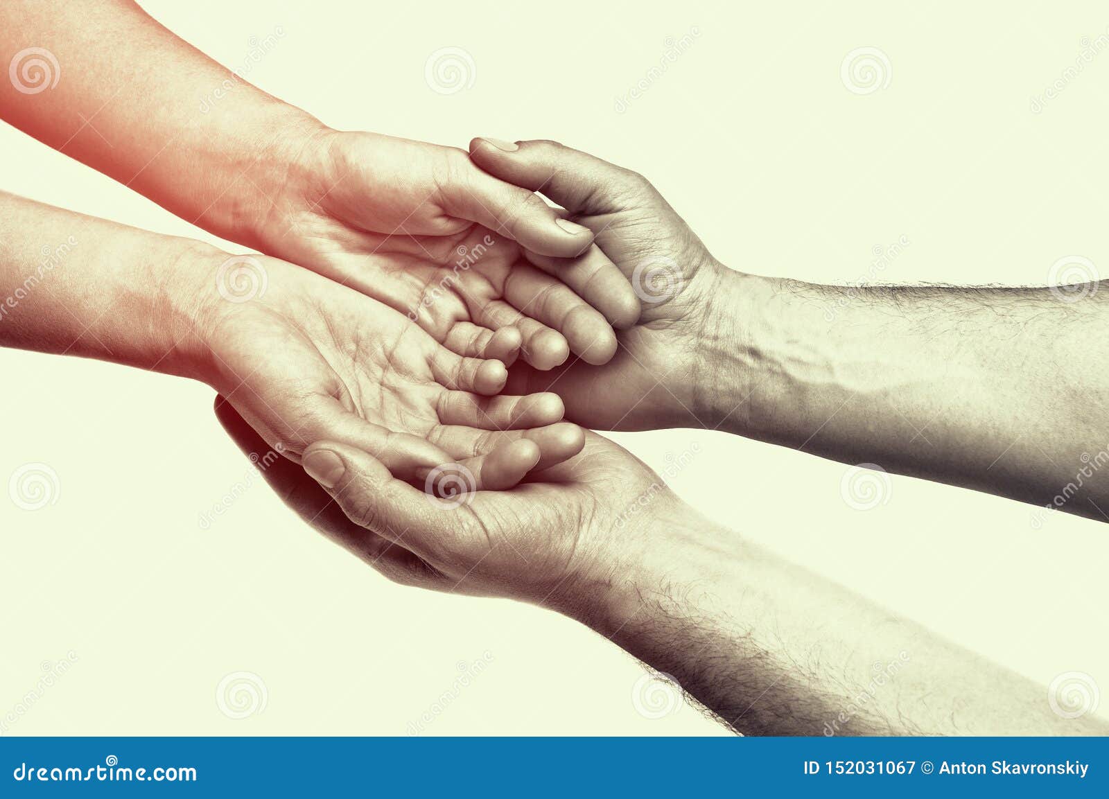 Concept Of Caring Tenderness Protection Stock Image Image Of 