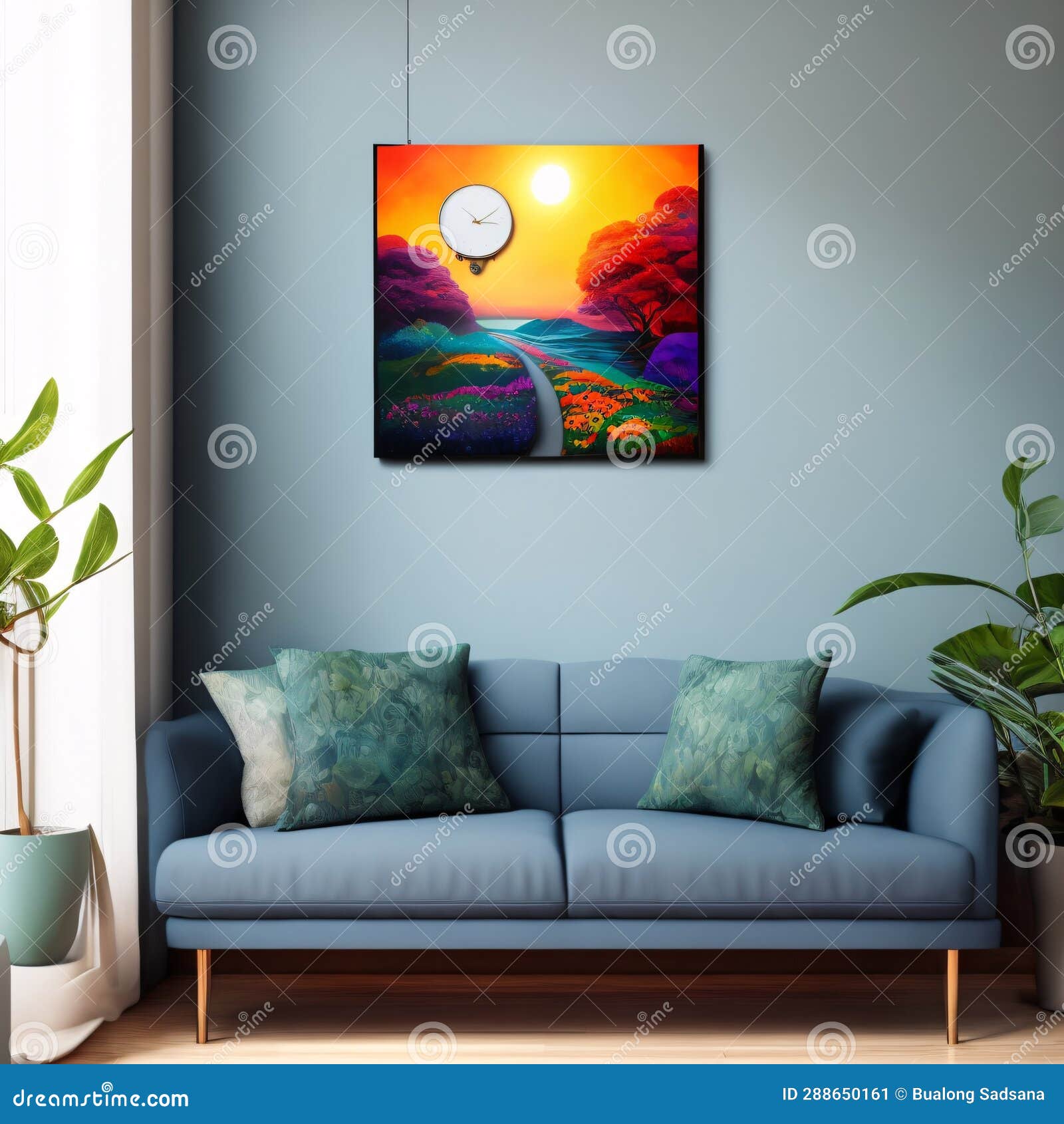 The Concept of Daylight Saving Time. the Clock is Moved Forward One