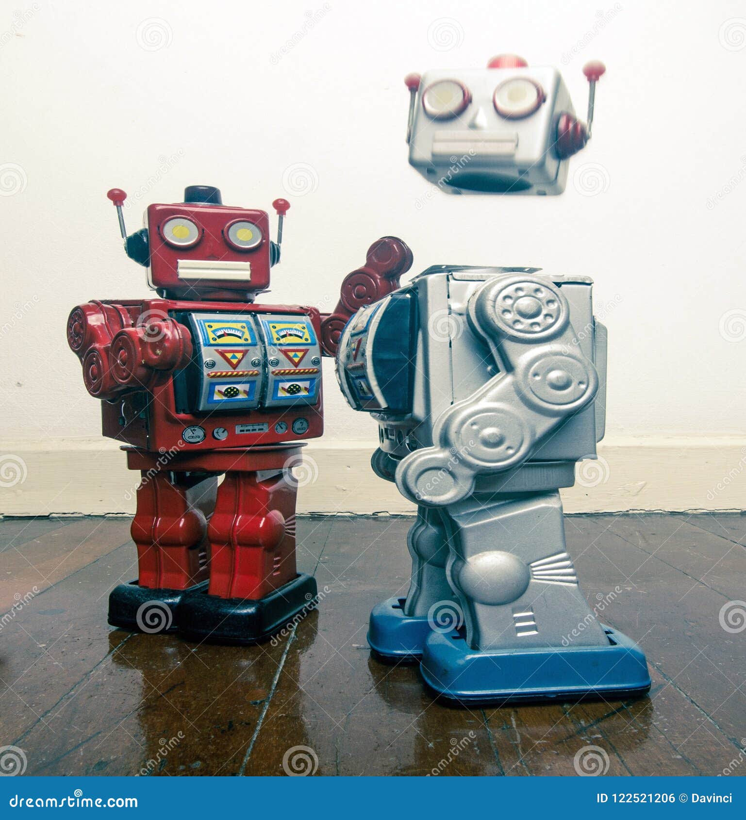 Concept De Club De Combat De Robot Image stock - Image du concept