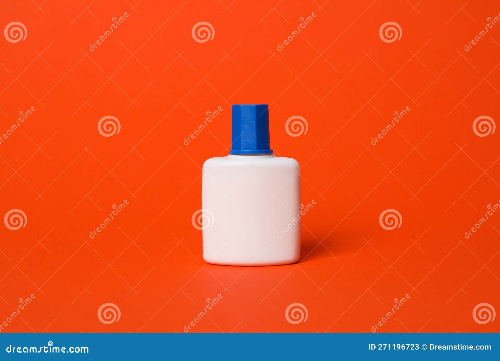 Concept of Different Office Stationery with Glue Stock Image Image of