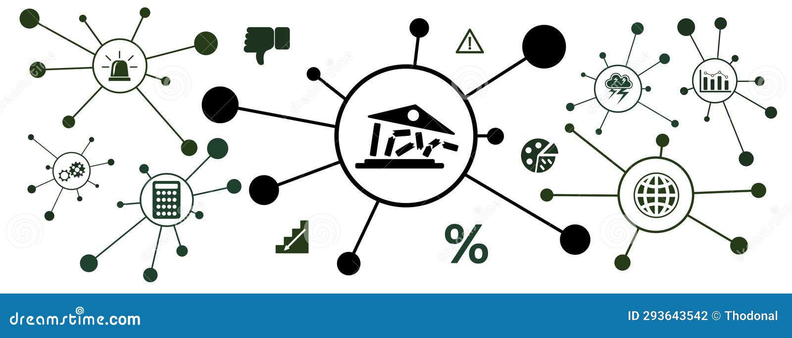 Economic Collapse Definition . Looking Down At The Falling Arrow Vector