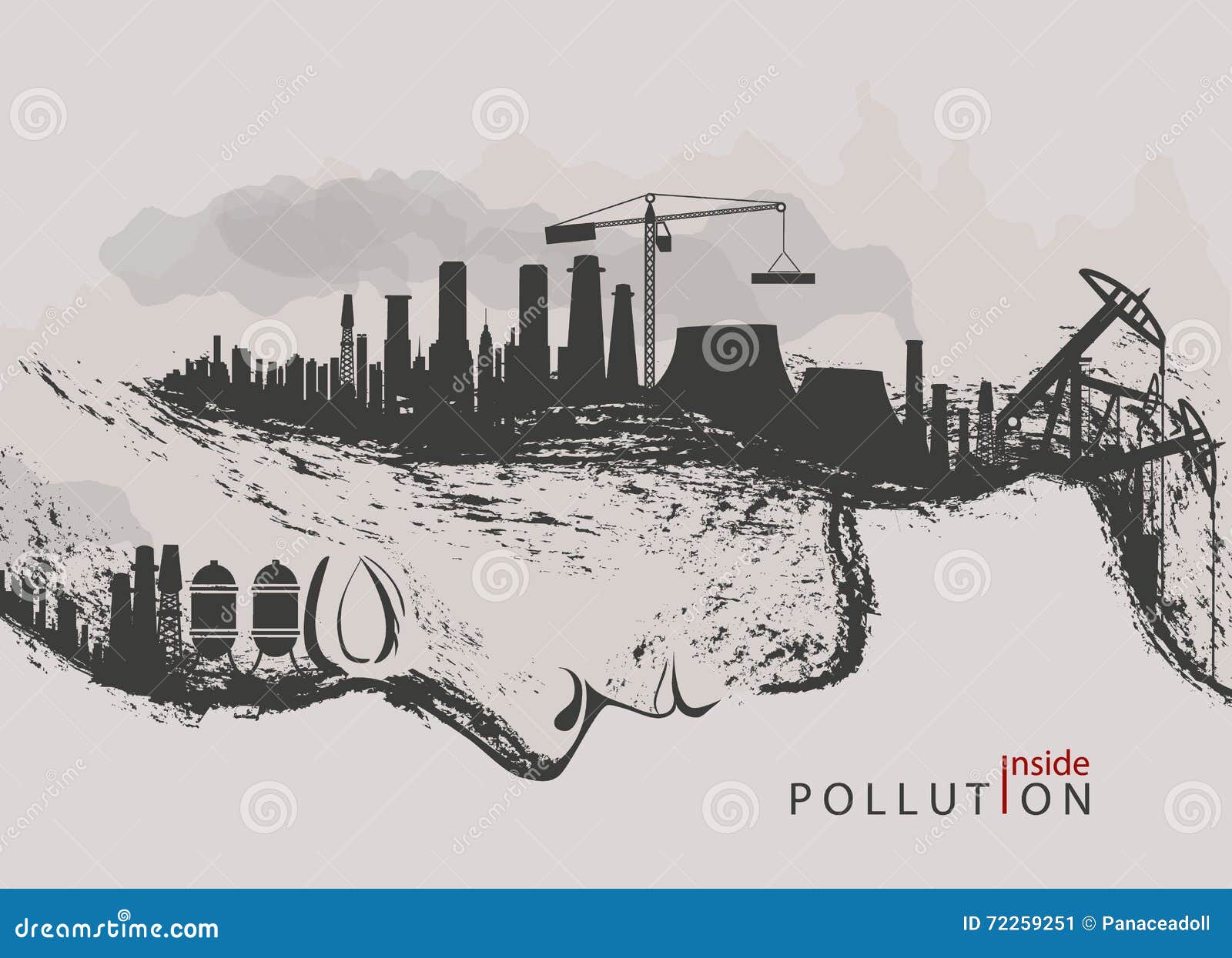 water pollution drawing how to draw environment pollution air pollution  poster  YouTube