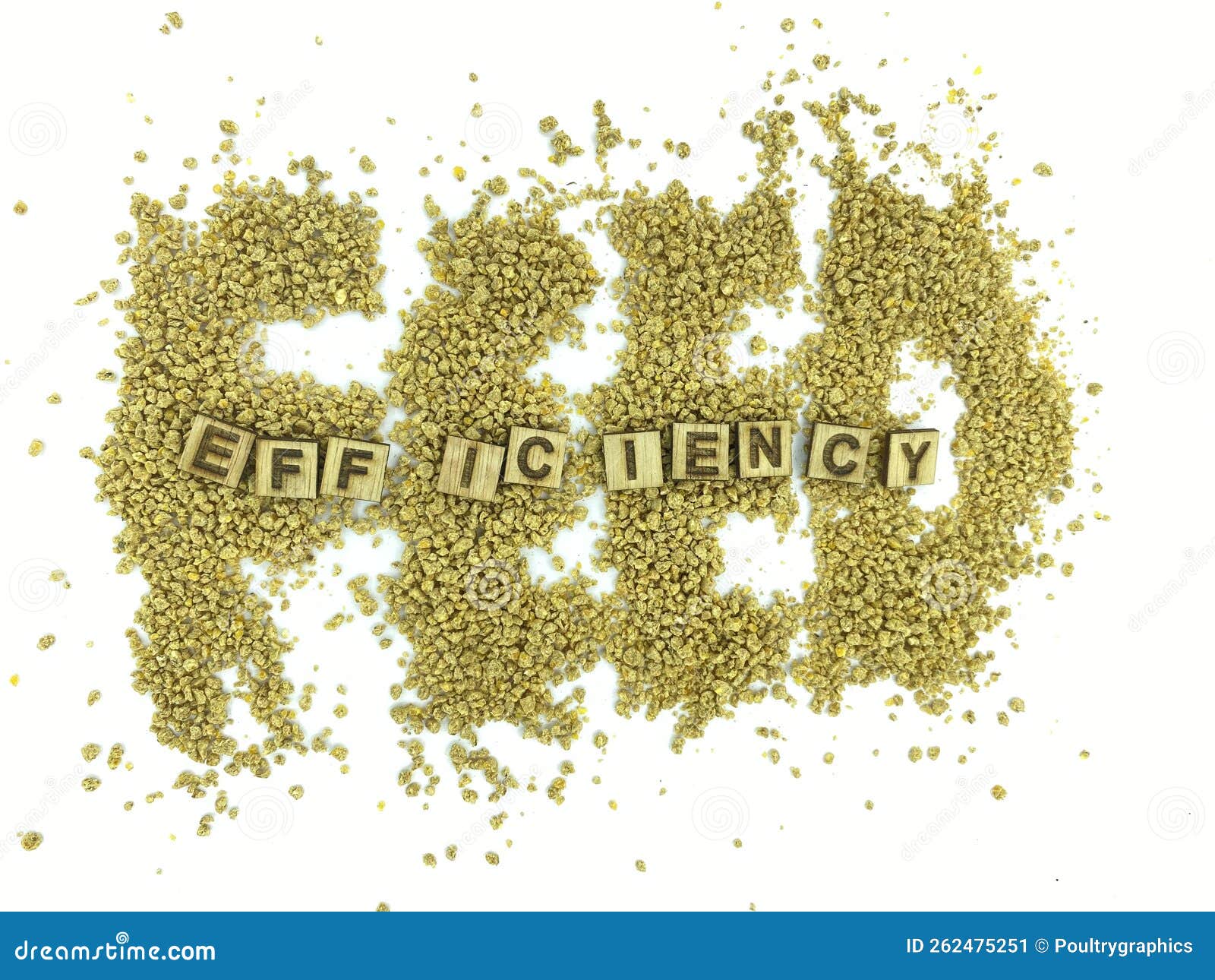 concept, feed conversion and digestibility for animal farm feed quality, improvement meat and egg production,