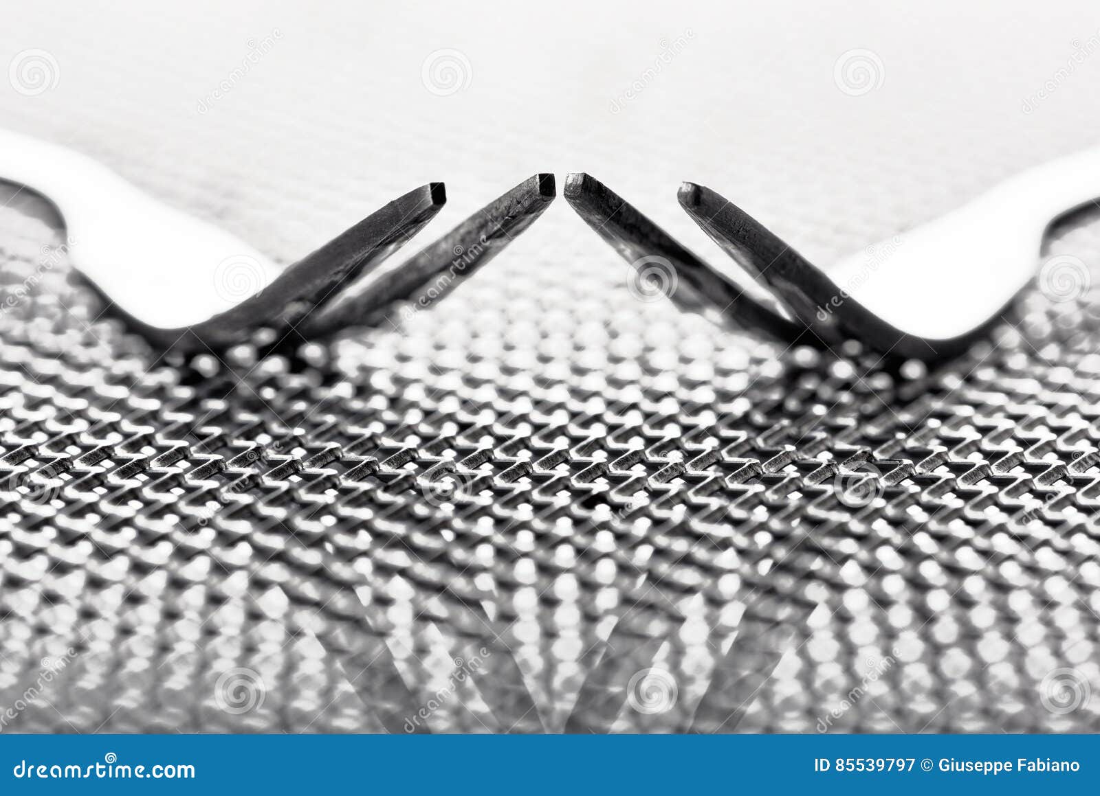 Concept with Fork on Fantasy Background X Stock Image Image of spoon, objects 85539797