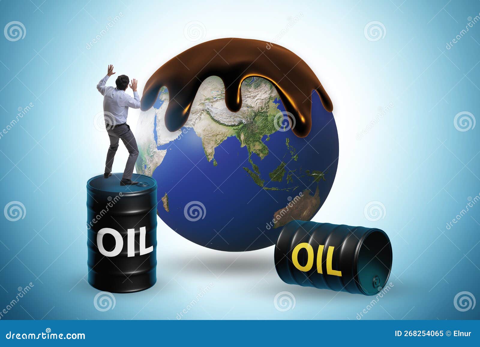 Concept of Global Oil Business Stock Image Image of diesel, pouring