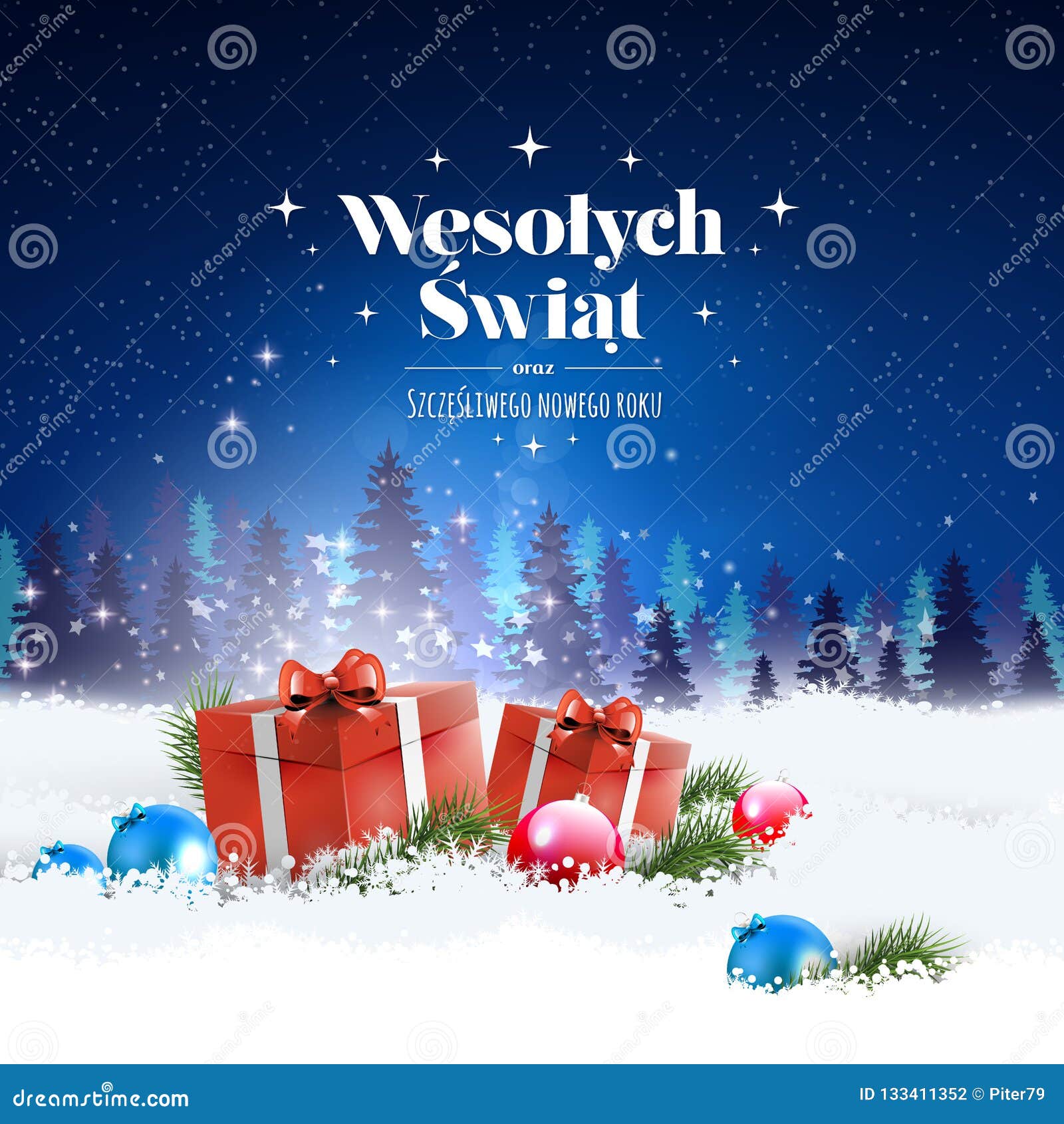 Albums 101+ Images merry christmas and happy new year in polish Stunning