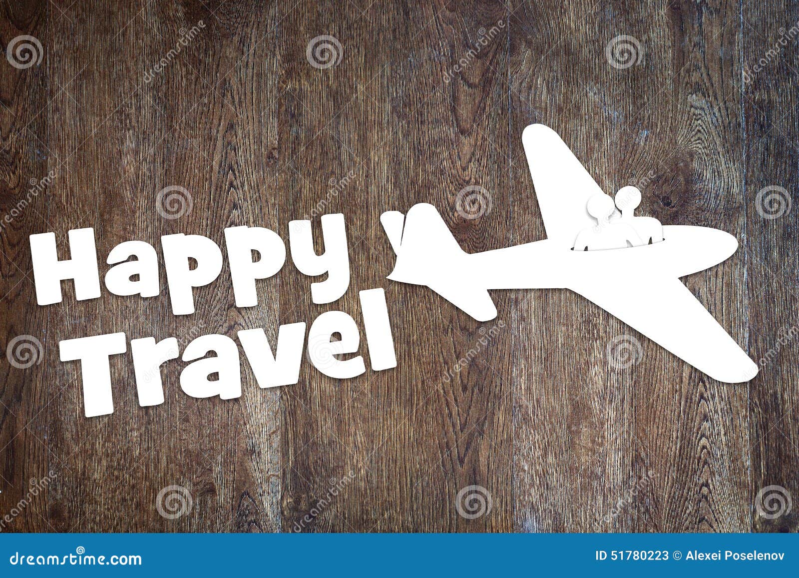 Concept of Happy Journey by the Plane Stock Image - Image of idea ...