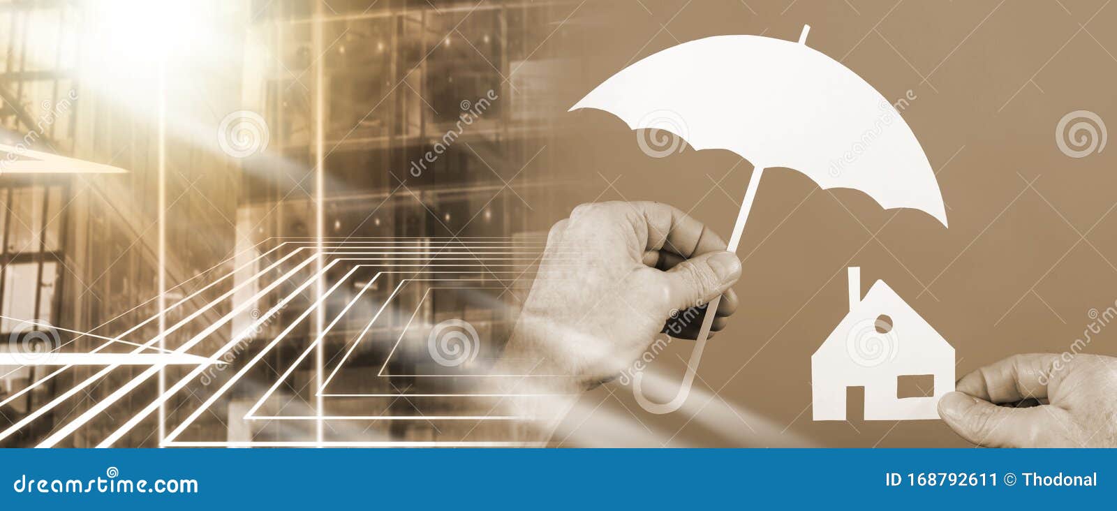 Concept of Home Coverage; Multiple Exposure Stock Image Image of house, coverage 168792611