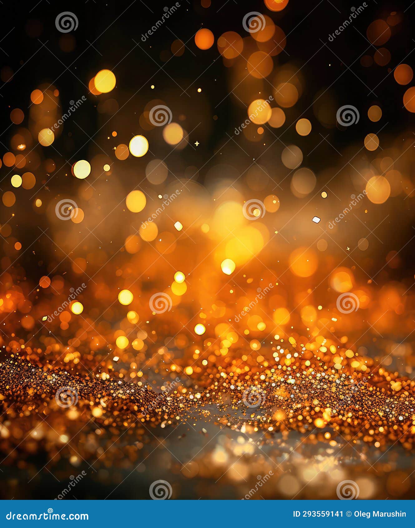 Abstract Luxury Gold Background with Gold Particle. Christmas Golden ...