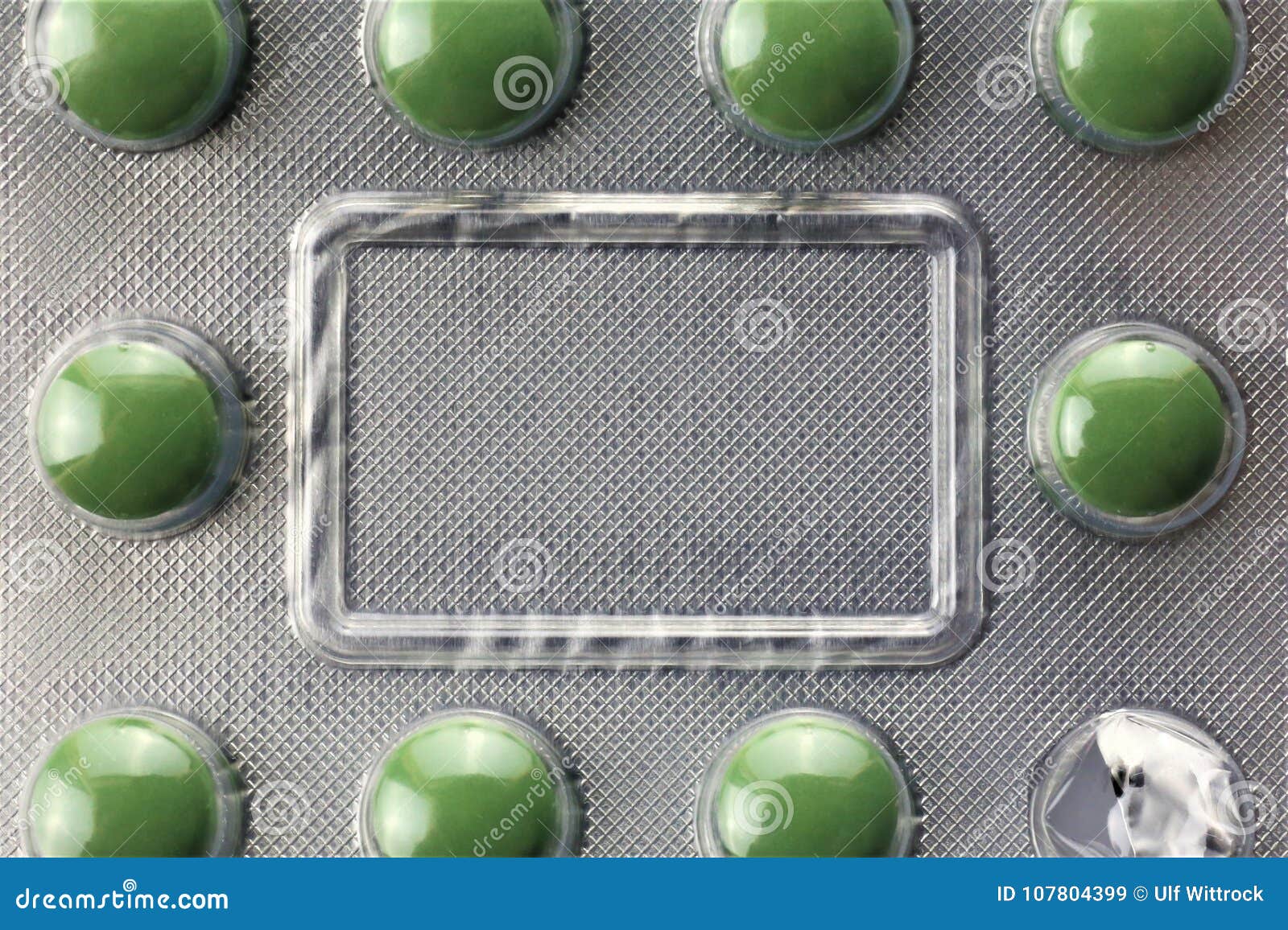 Download An Concept Image Of A Blister Pills, Medicine With Copy Space - Mock Up Stock Image - Image of ...