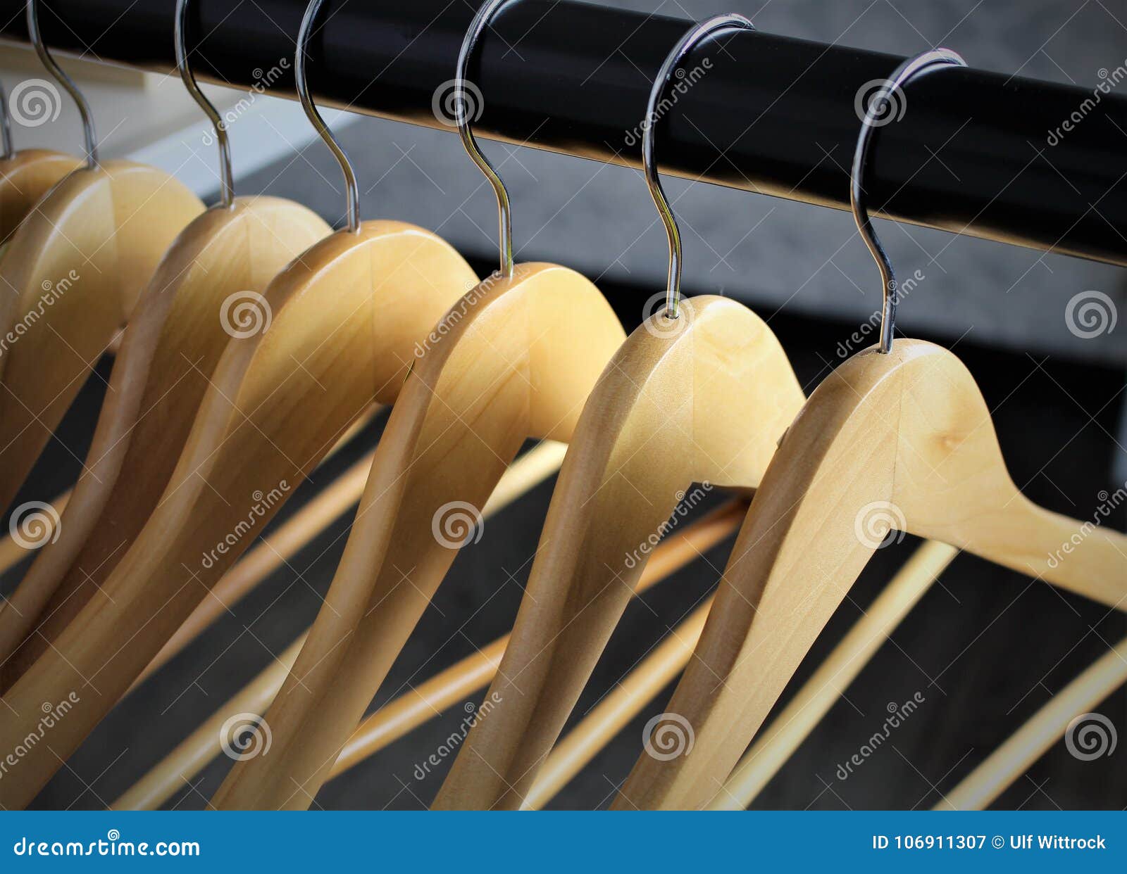An Image of a Hanger, Boutique, Fashion Stock Image Image of closet