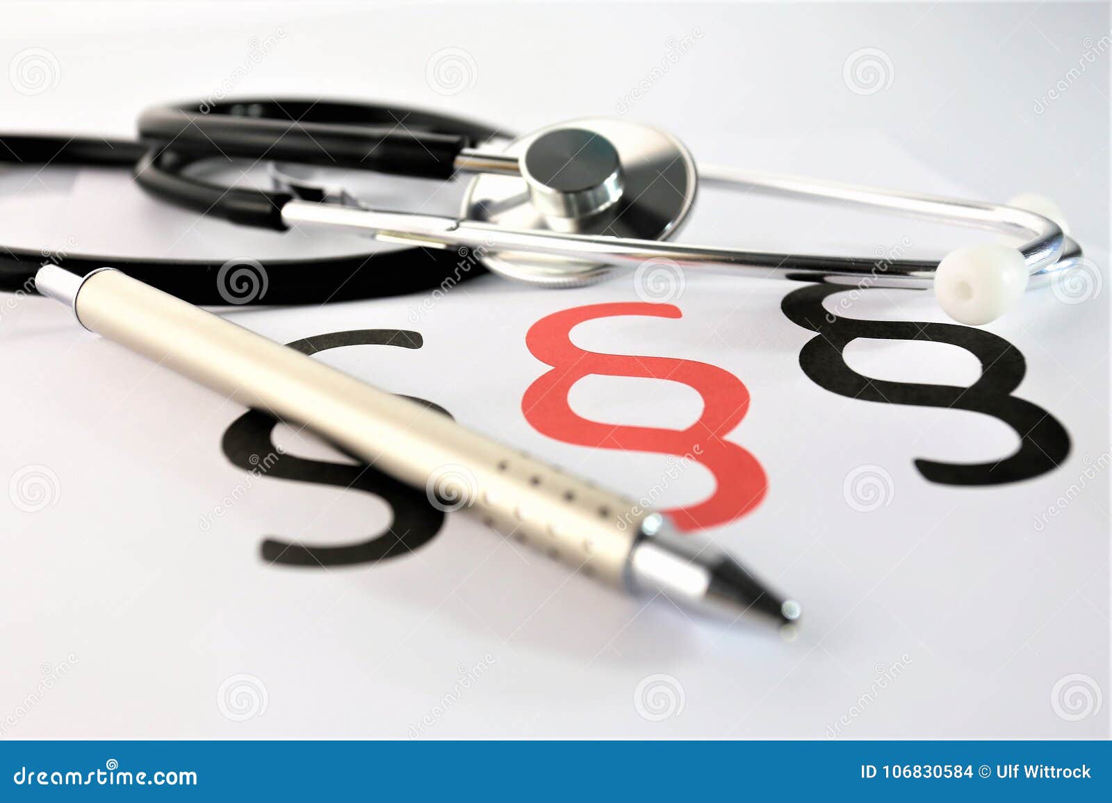 An Concept Image of a Medical Clipboard with Different Charts and