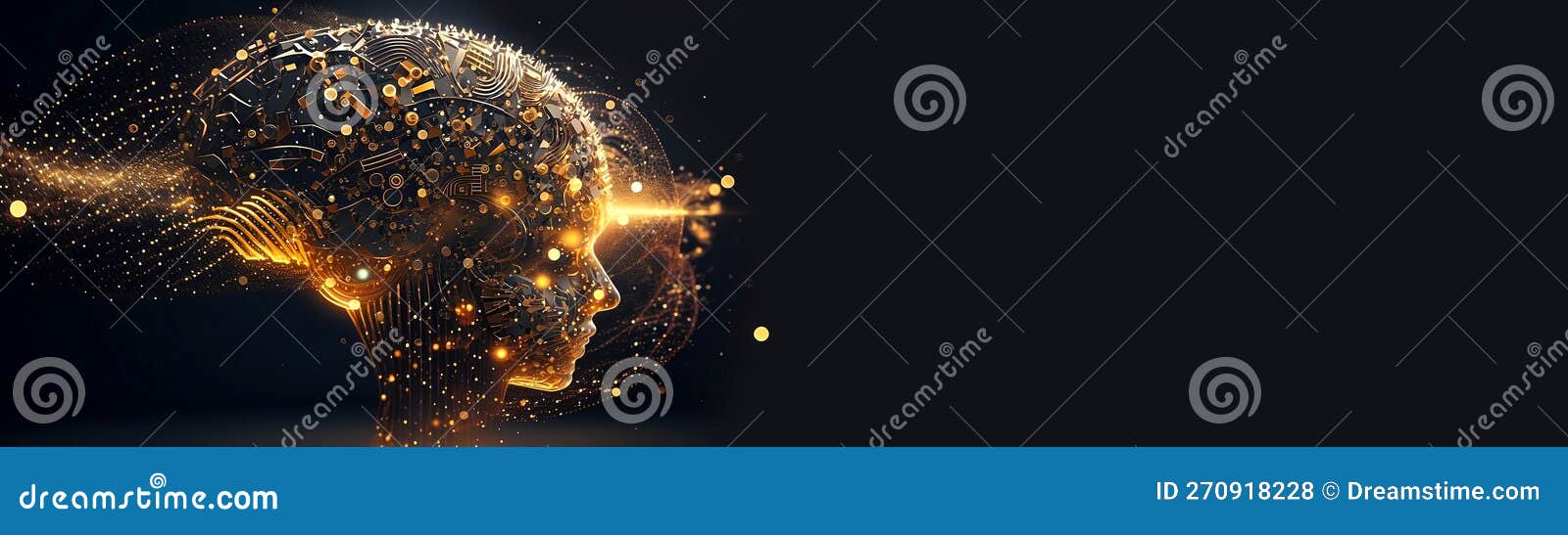 the concept of the internet and humanoid cybernetics are evoked, creating a futuristic and innovative atmosphere.