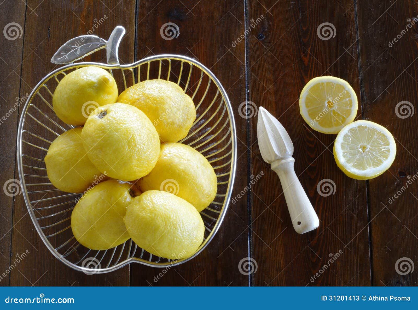 Concept with Lemons and Citrus Juicer Stock Image Image of fruit