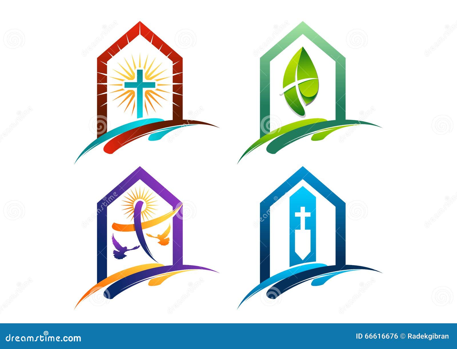 the concept of logos houses of worship to christianity