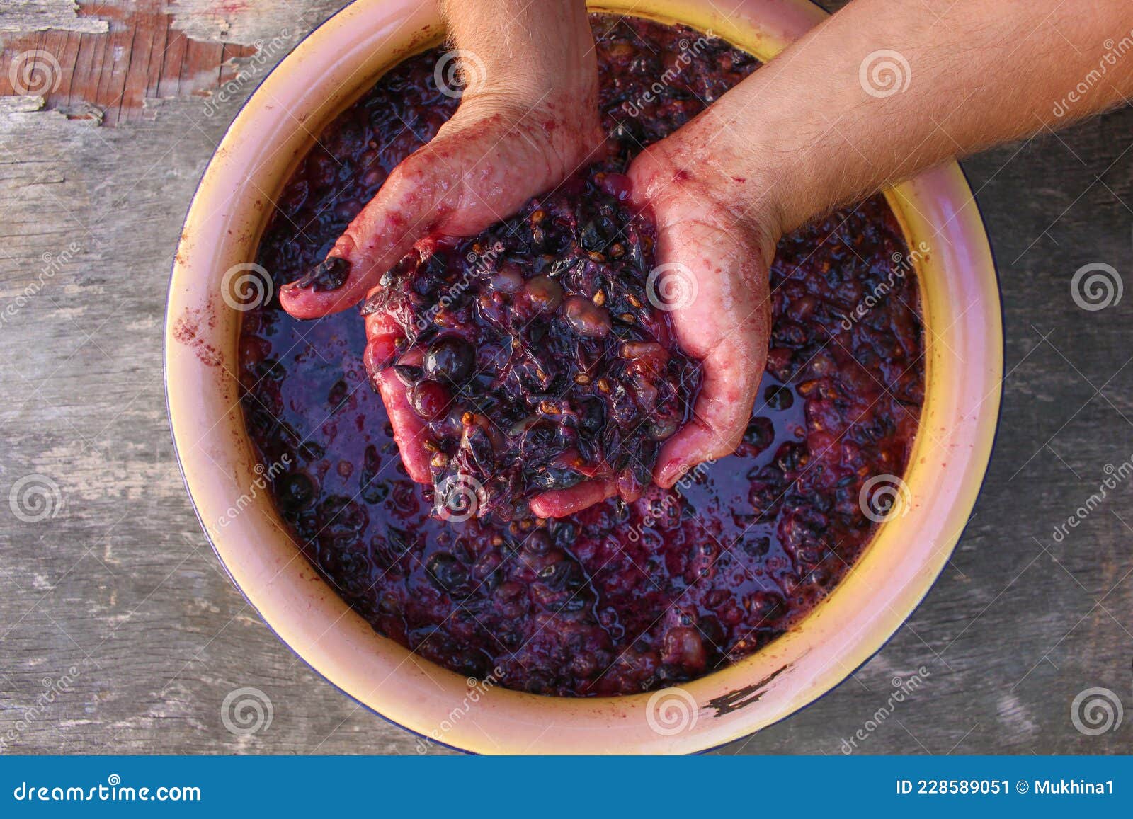 Concept of Making Homemade Red Wine. Stock Image Image of alcohol