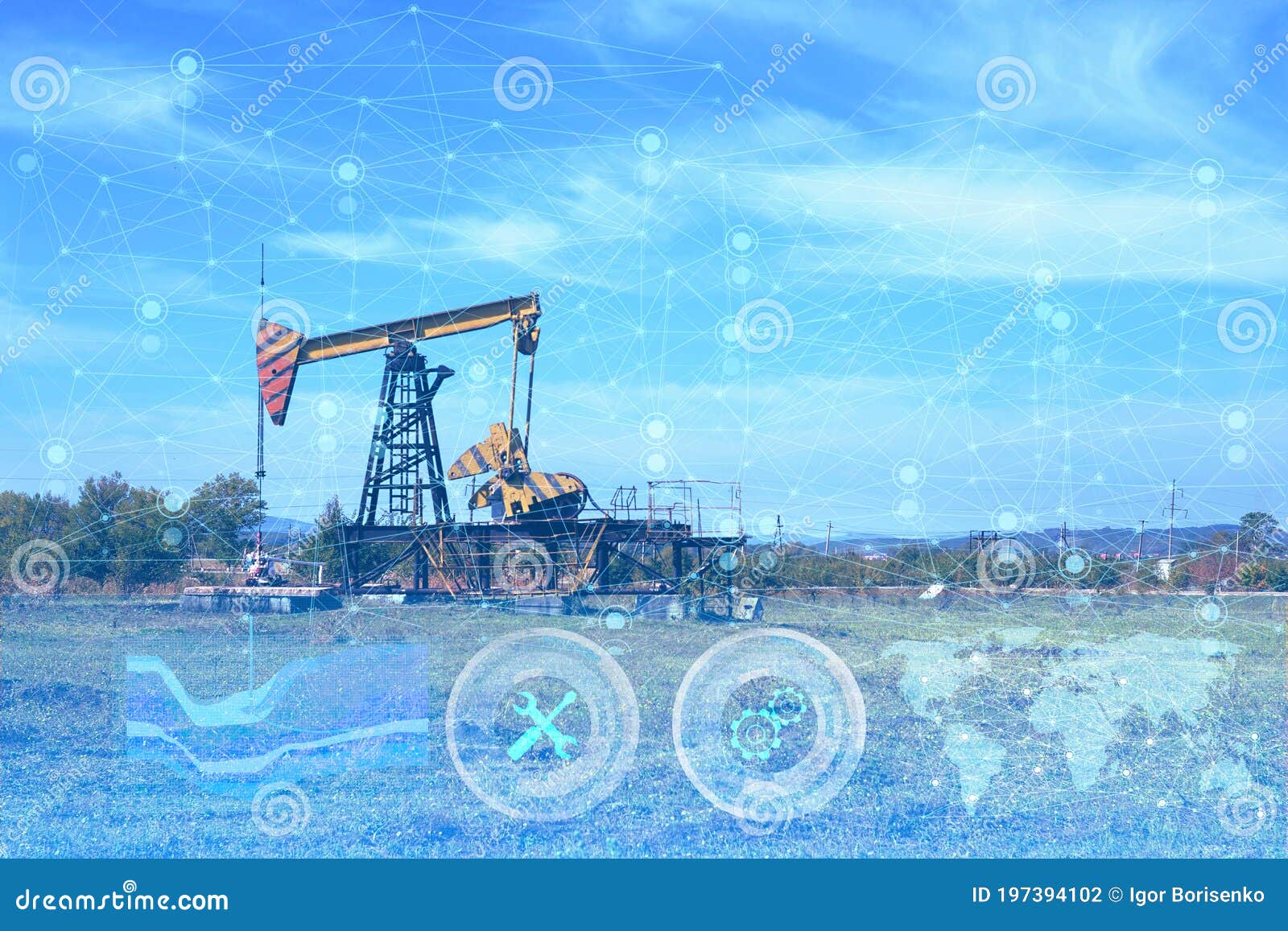 the concept of oil production in the field using artificial intelligence, analysis of the obtained data on the flow rate, mtbf and