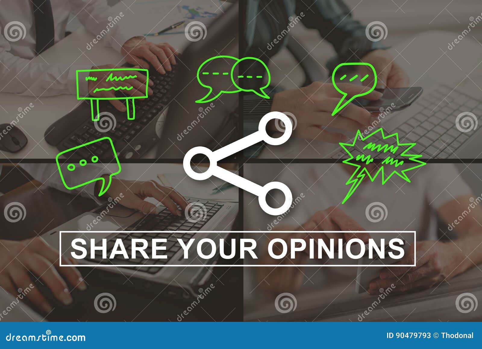 Concept of Opinions Sharing Stock Image Image of group, communicate