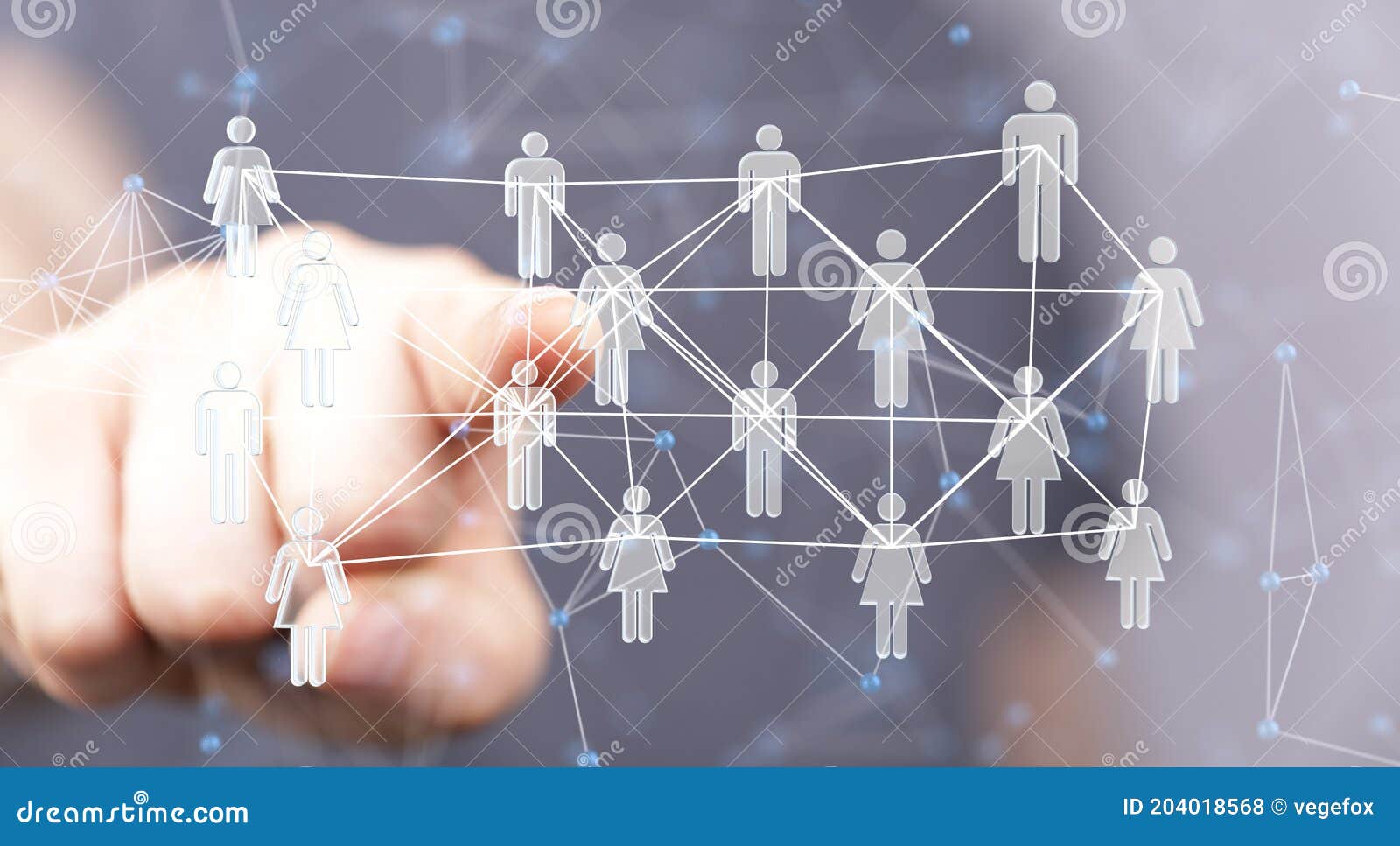 Abstract Technology Group and Network Stock Photo Image of diagram
