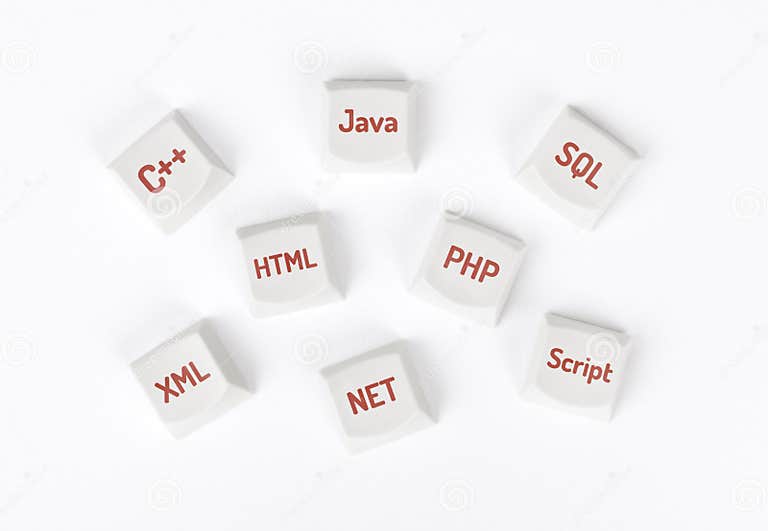 Concept of Programming Language Stock Image - Image of choose, choice ...