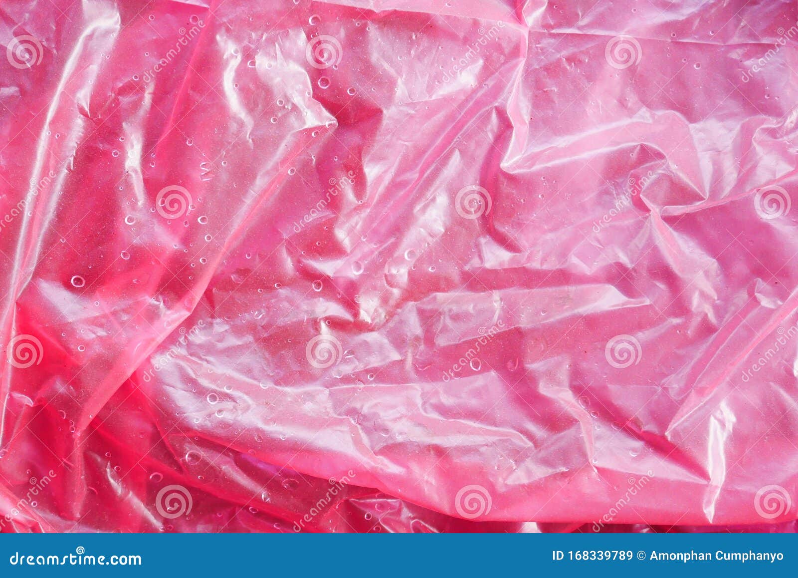 Red Recycled Plastic Bag Texture Background Stock Image - Image of