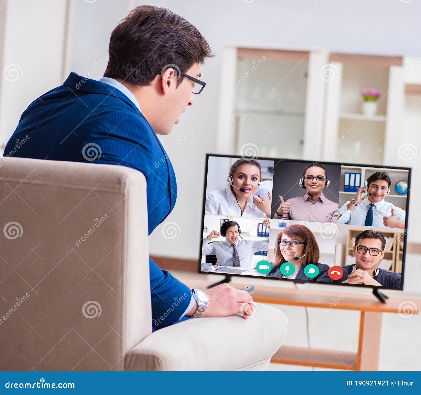 Video Conferencing Concept