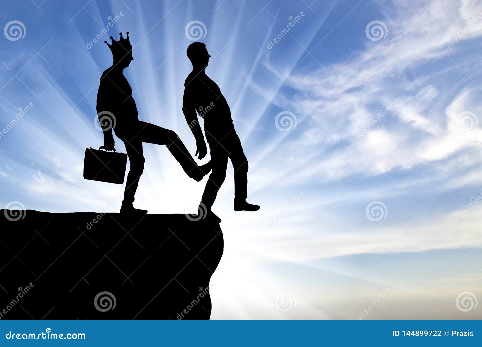 Concept of Selfishness and Betrayal in Business Stock Photo ...