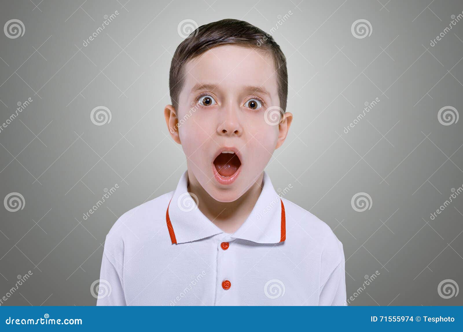 Concept of Shocked Little Boy Stock Photo Image of indoors, lifestyle