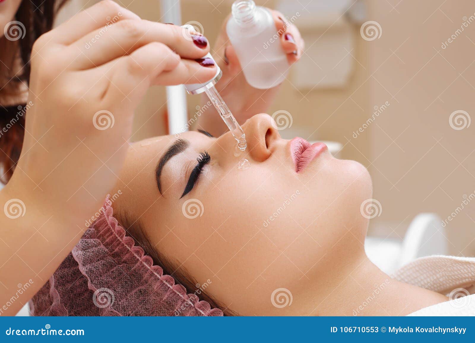 The Concept of Spa Procedures. Stock Image Image of girl, aging