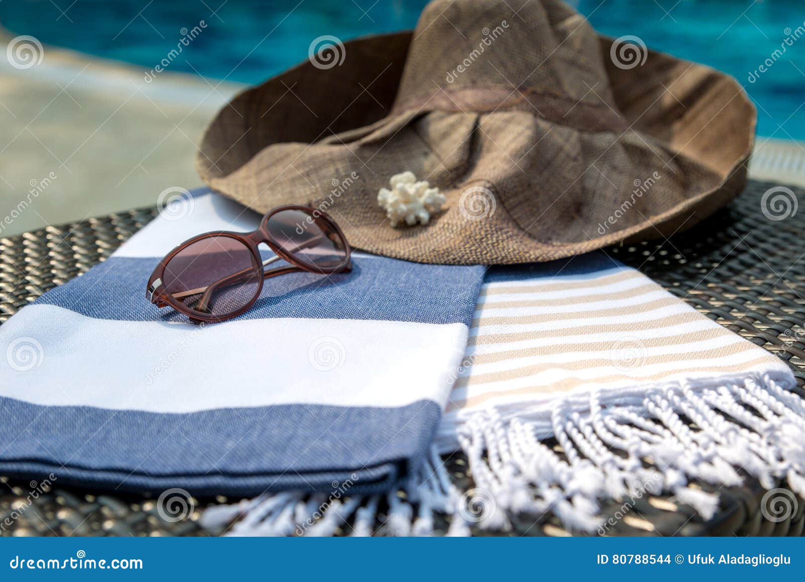 Hierapolis Beach Towel - Beige